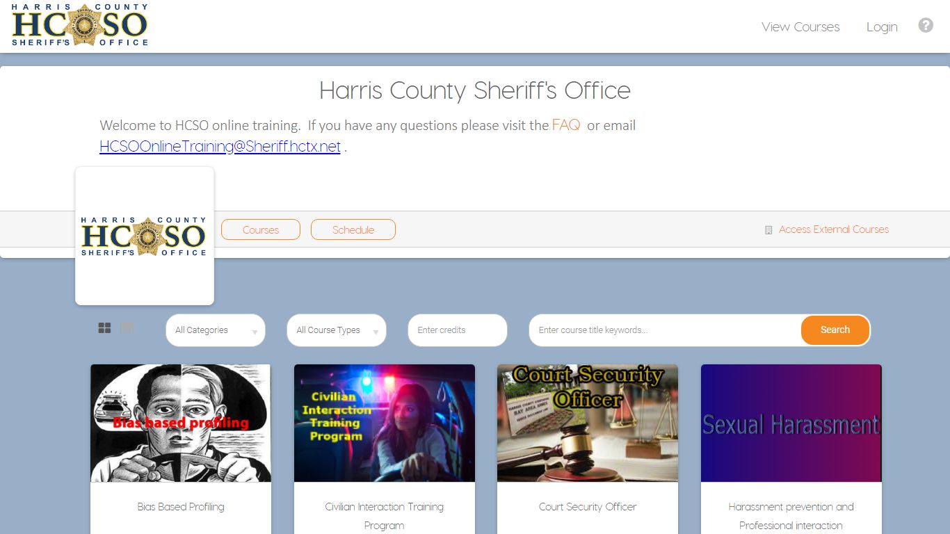 Harris County Sheriff's Office - Nuvola Academy